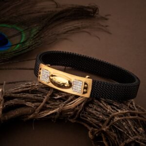black belt gold bracelet