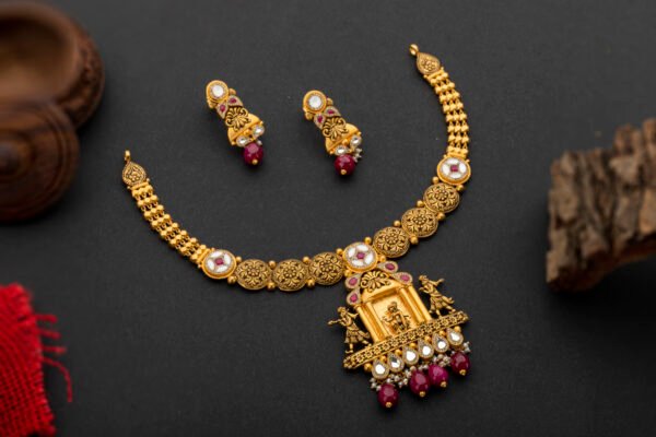 bridal necklace set