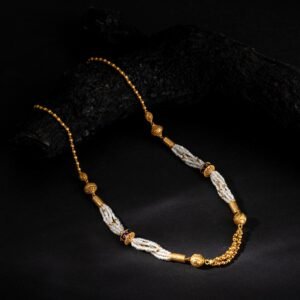 gold antique mala for ladies