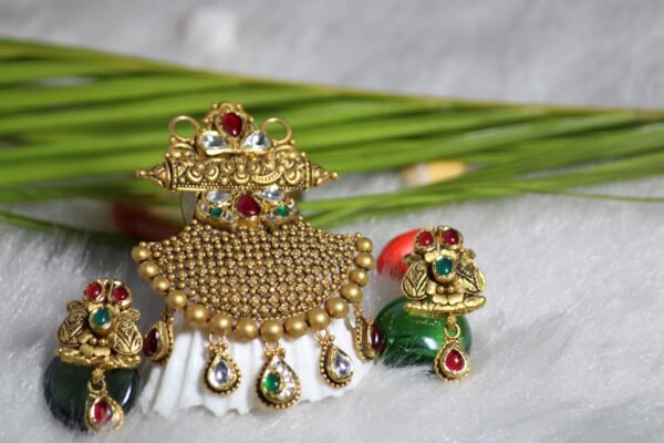 gold pendant set design latest