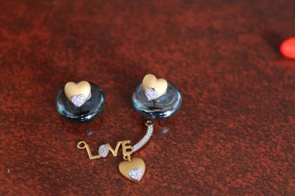gold pendant set for ladies