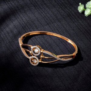 kada style rose gold bracelet for women