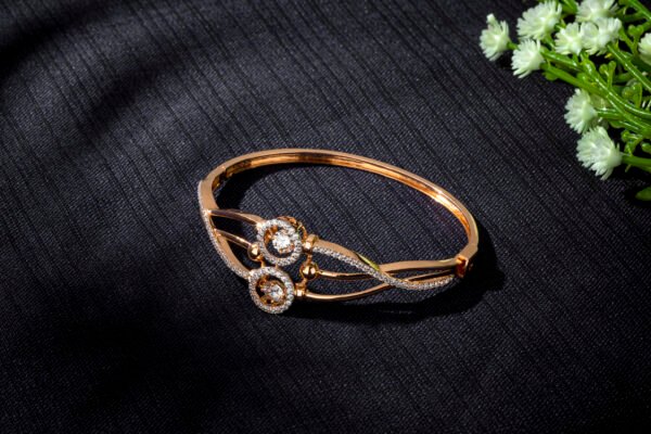 kada style rose gold bracelet for women