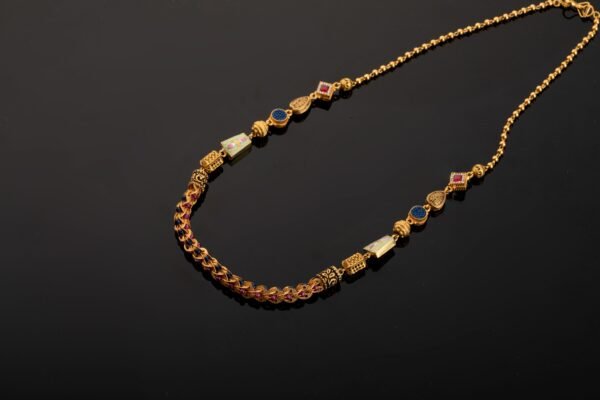latest gold necklace set