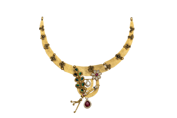 new style gold necklace