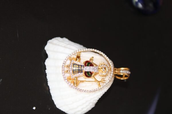 pendent gents gold