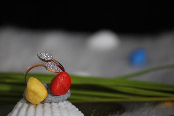 rose gold ring for woman