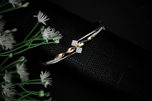 silver cuff style bracelet