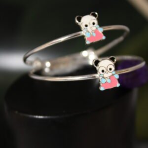 silver kadli for little baby