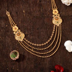 unique gold necklace for ladies