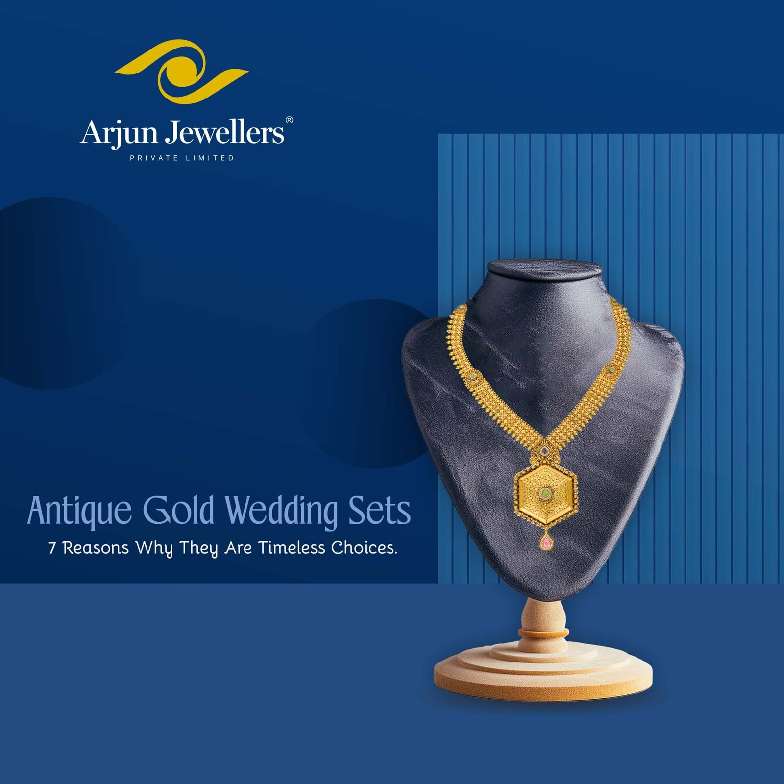 antique gold weddding sets