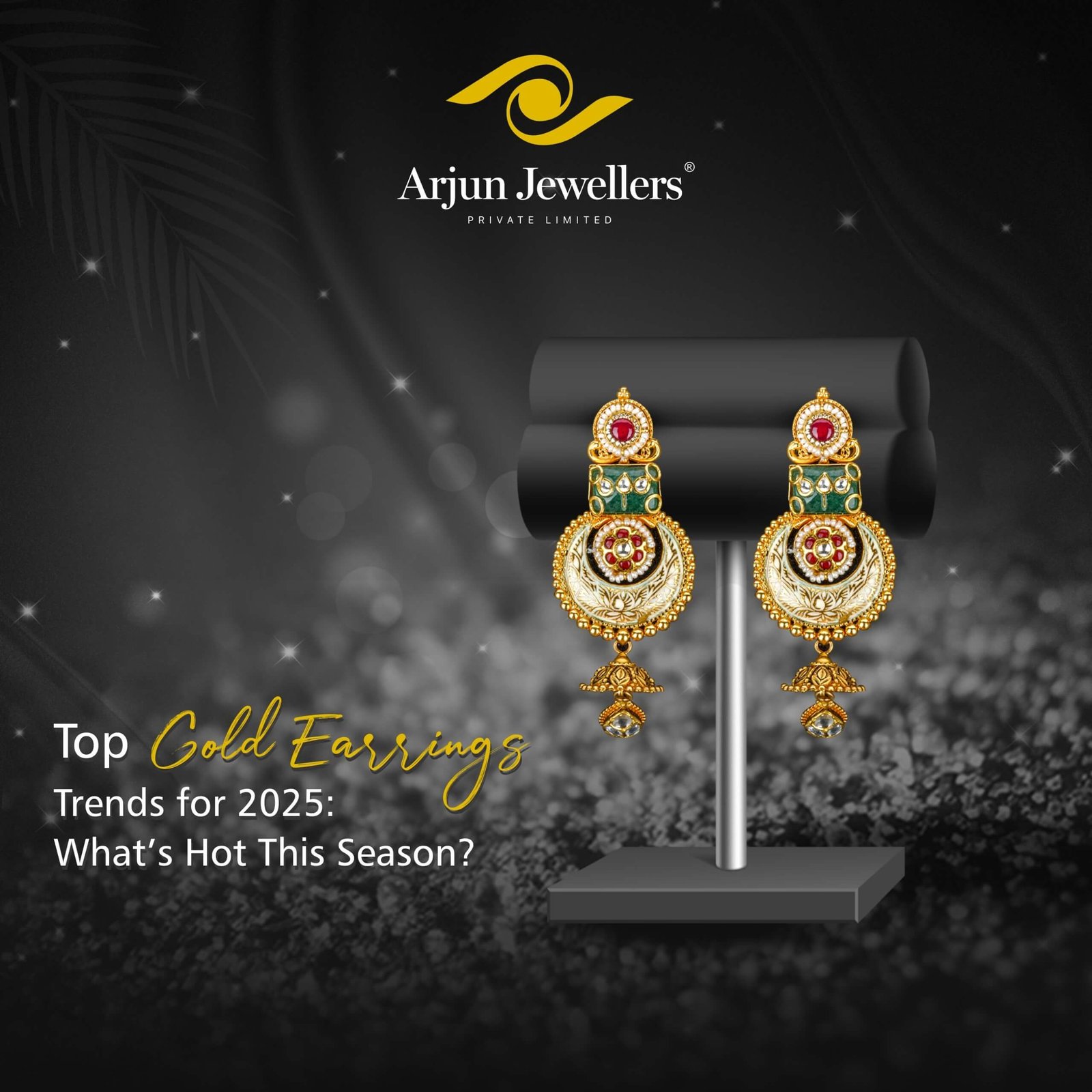 top gold earring