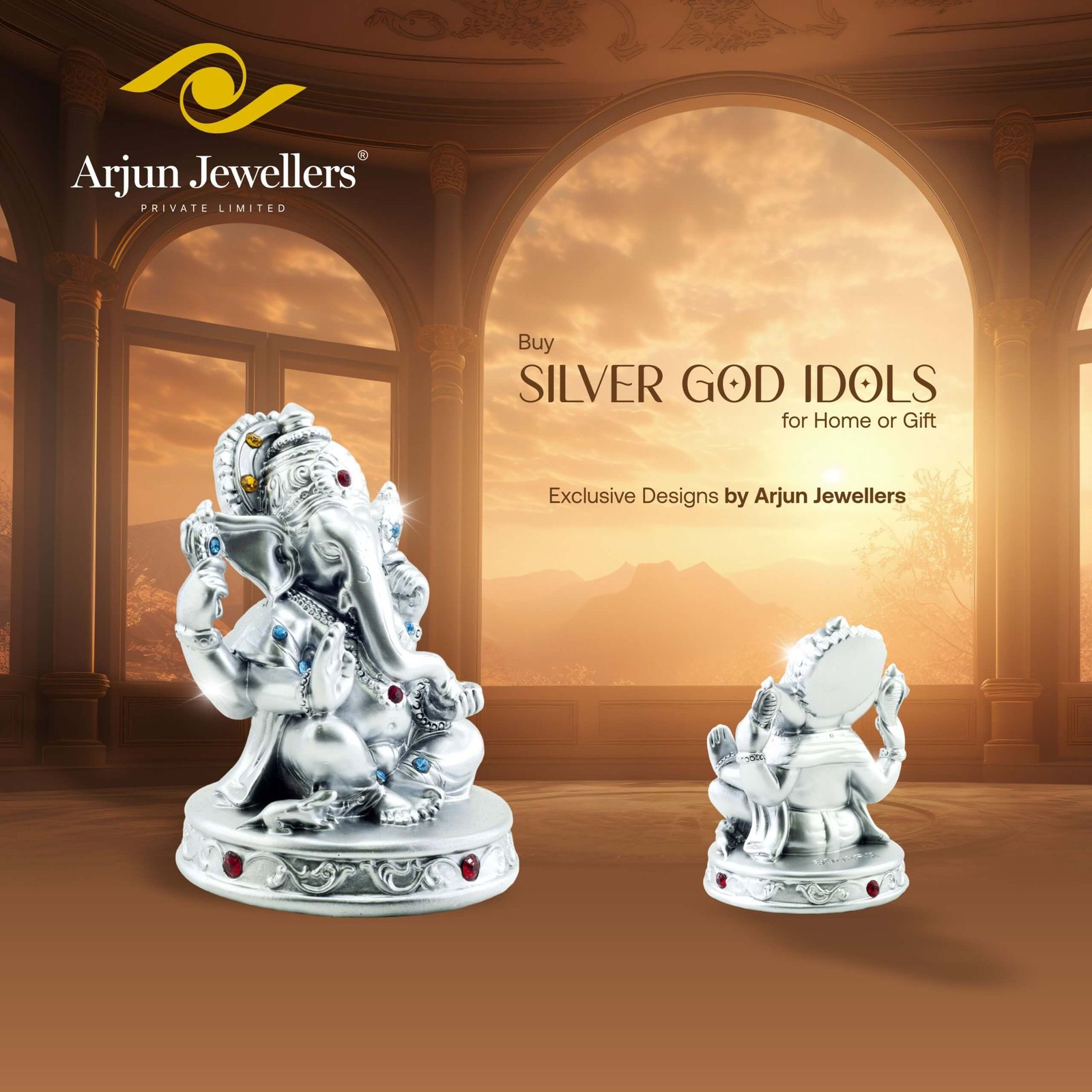 Silver God Idols