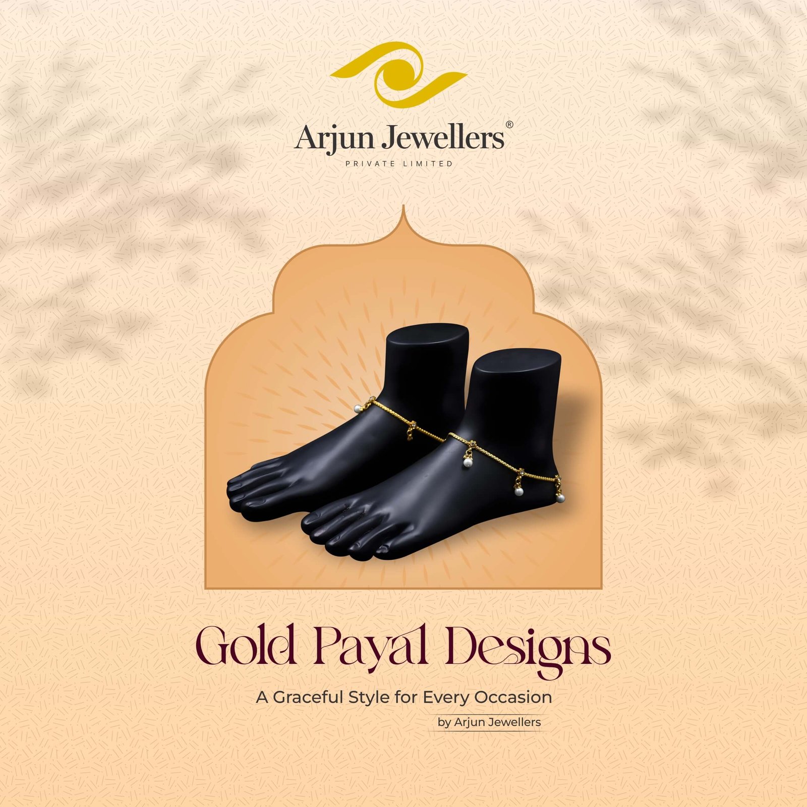 Gold Payal Designs