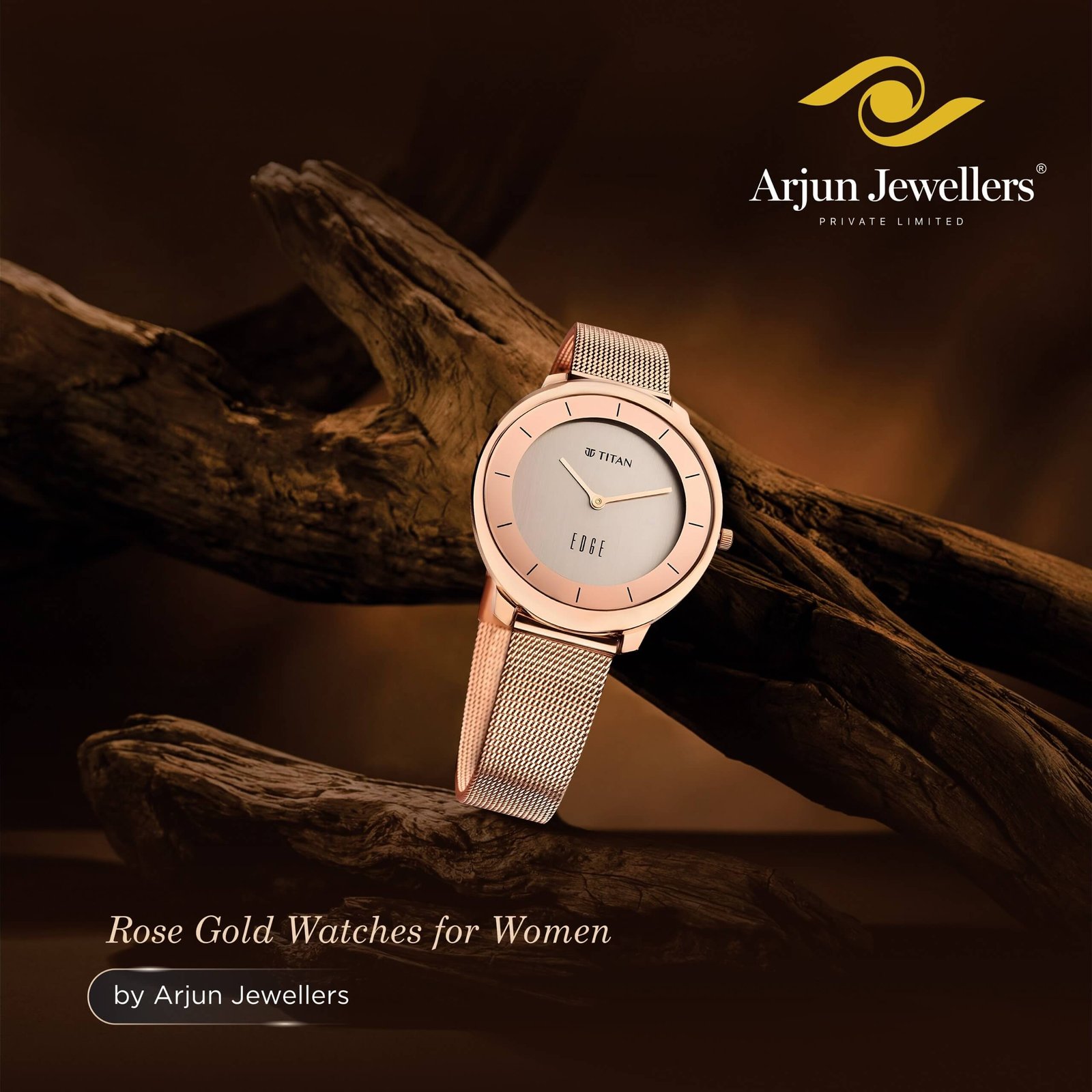 Rose gold watches for women