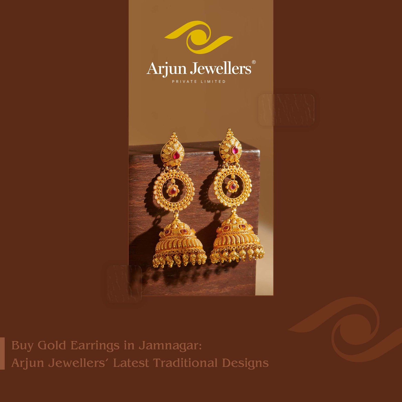 Buy Gold Earrings in Jamnagar