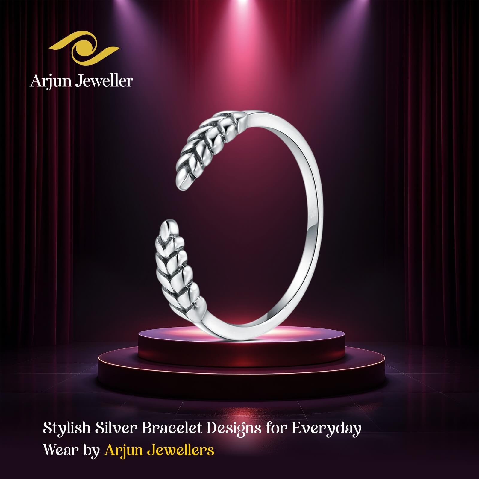 Stylish Silver Bracelet Designs 2025