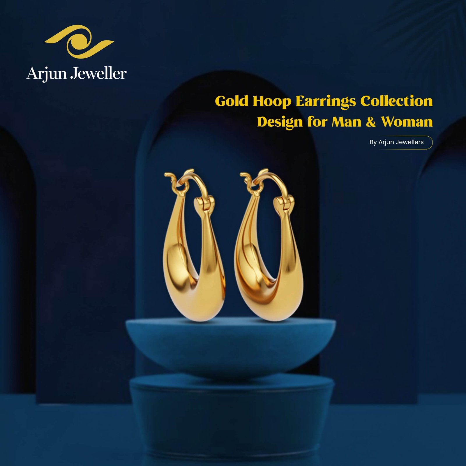 Gold Hoop Earrings