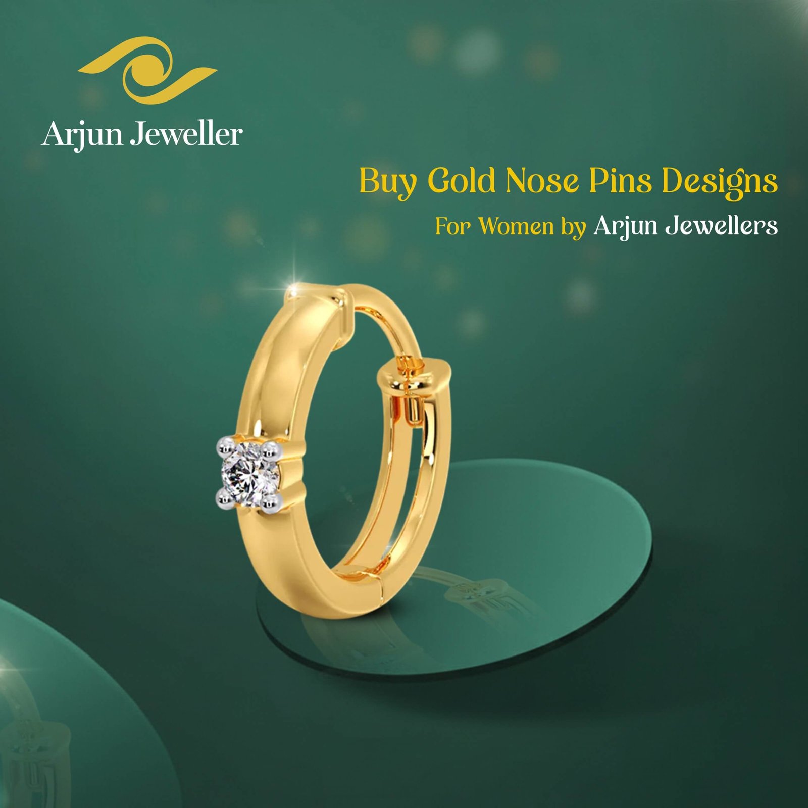 Gold Nose Pin