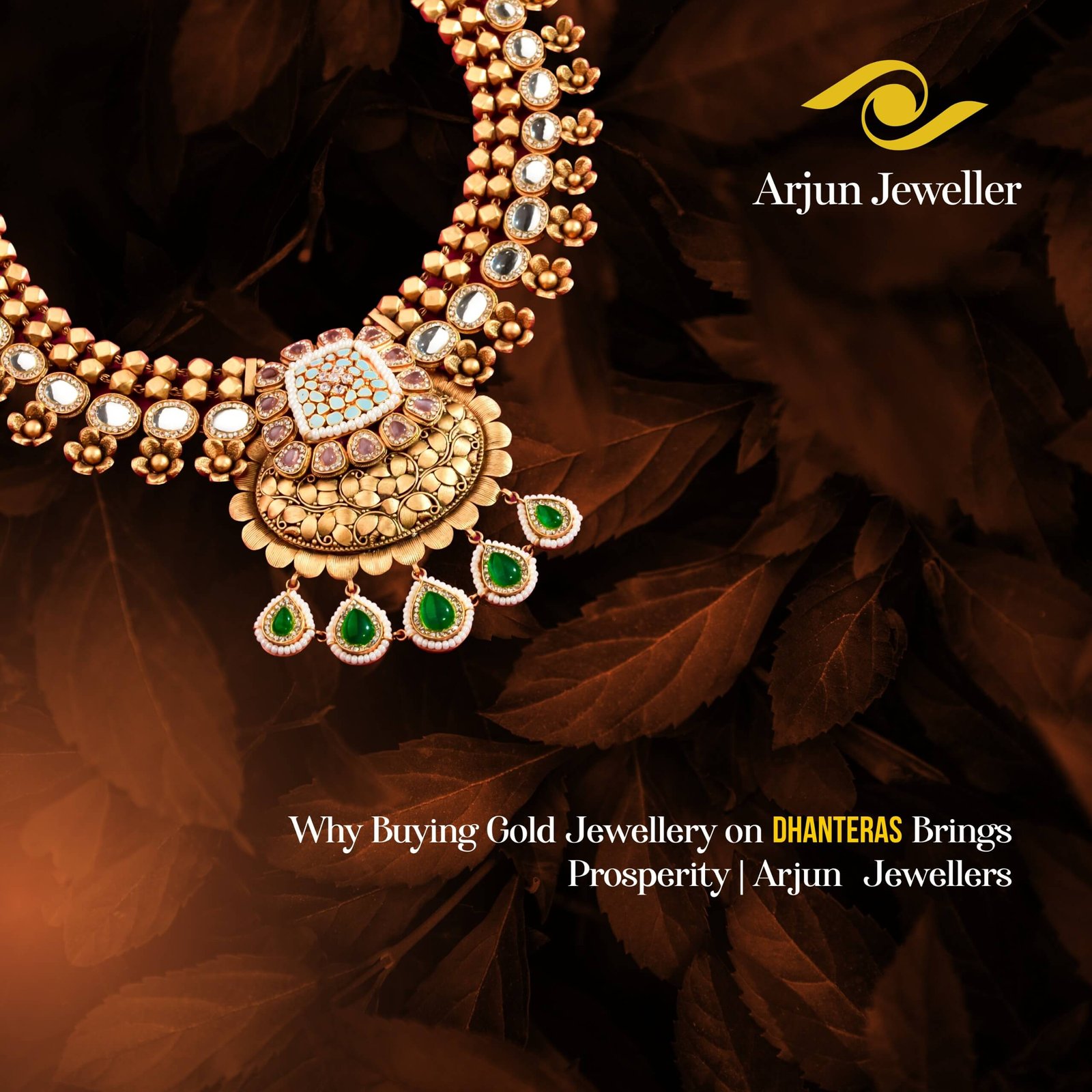 Dhanteras gold jewellery