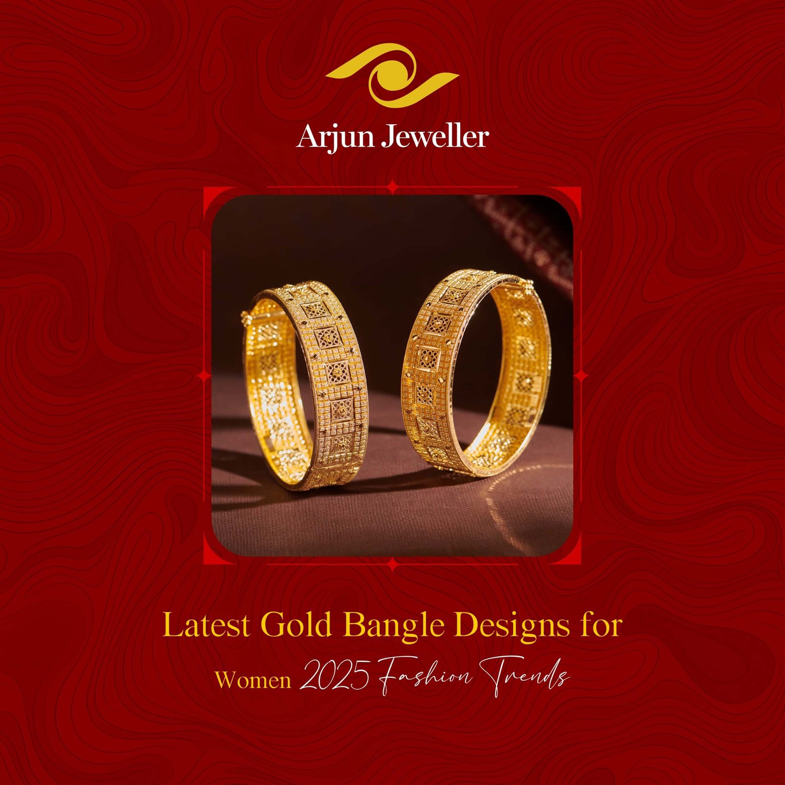 Gold Bangle Designs for Women 2025