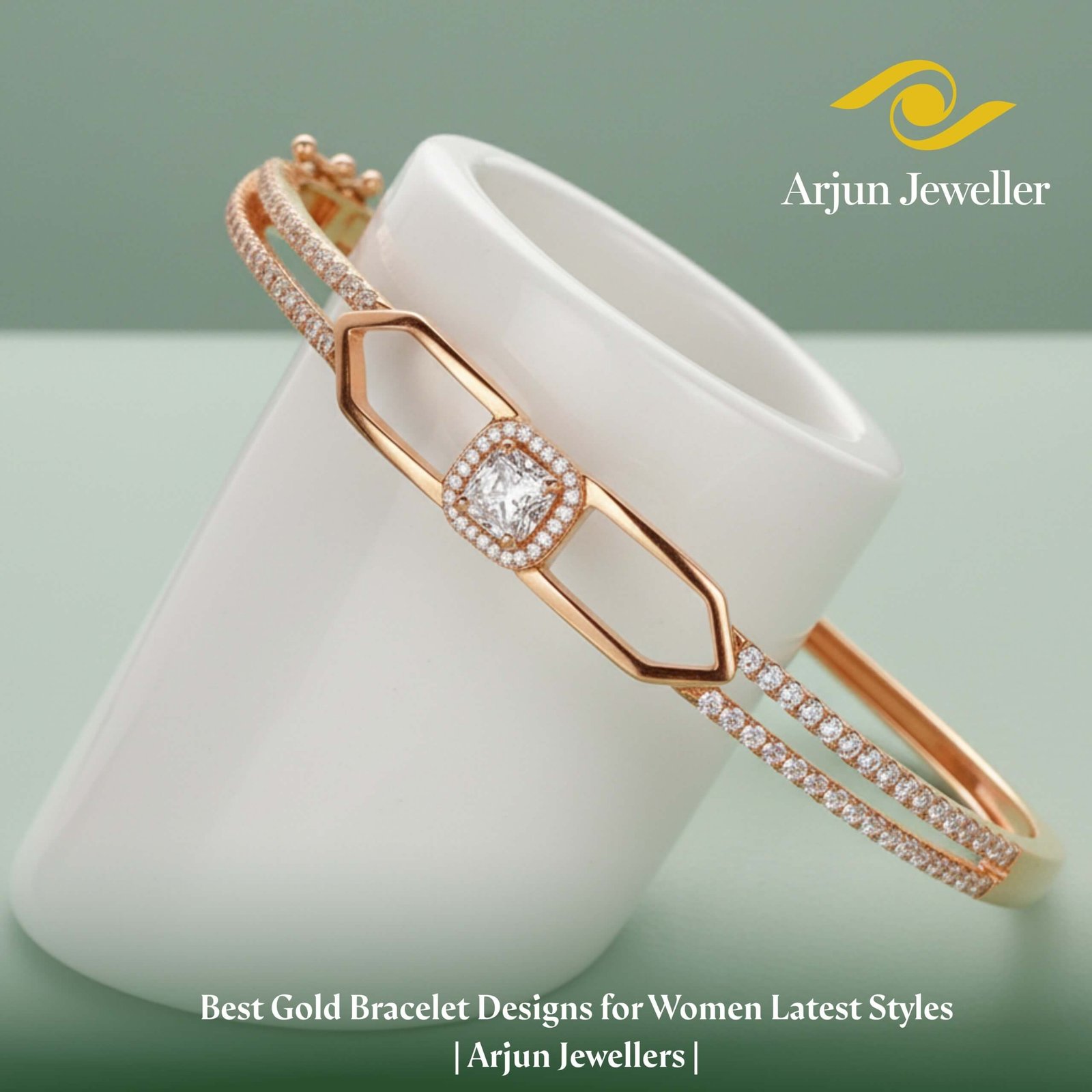 22K gold bracelet for women
