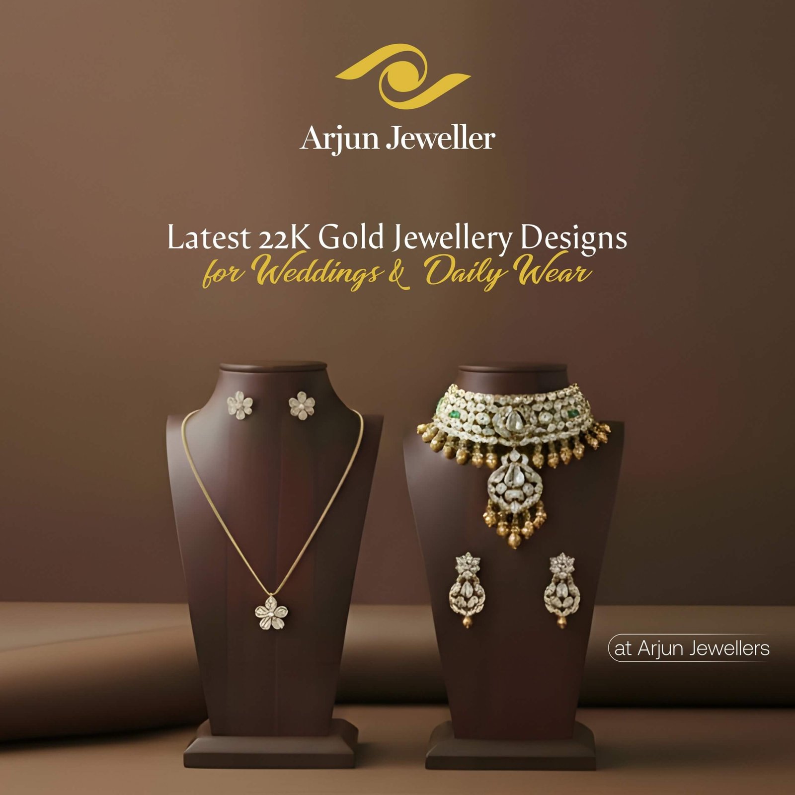 22K gold jewellery for weddings