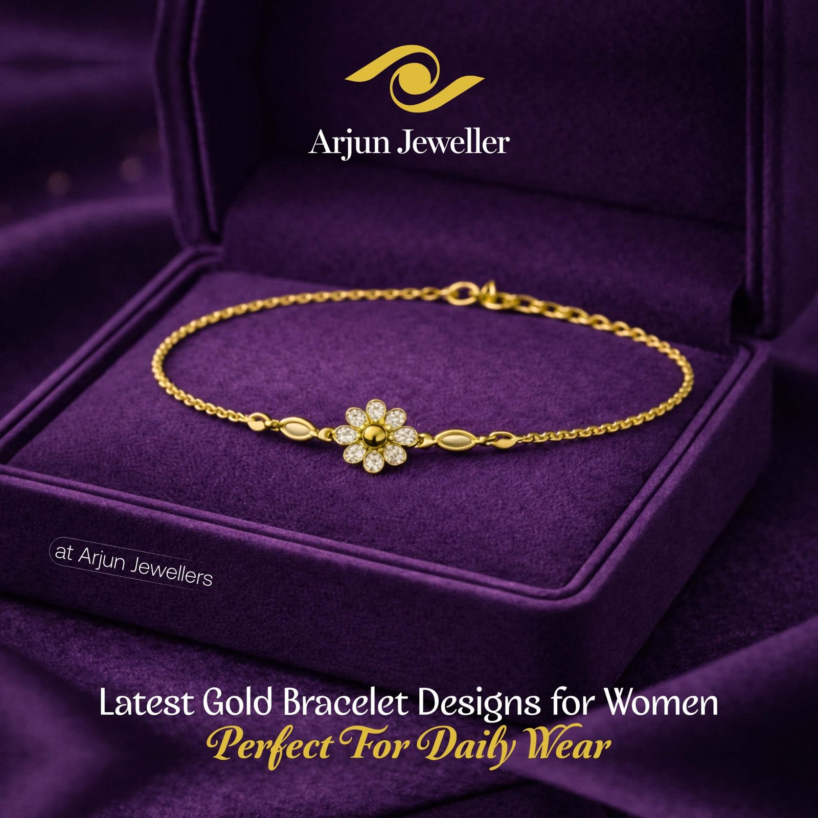 Latest Gold Bracelet Designs for Women
