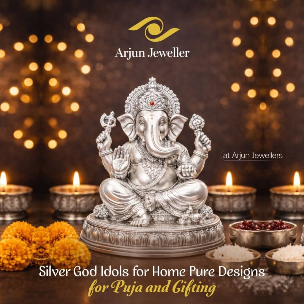 Silver God Idols for Home