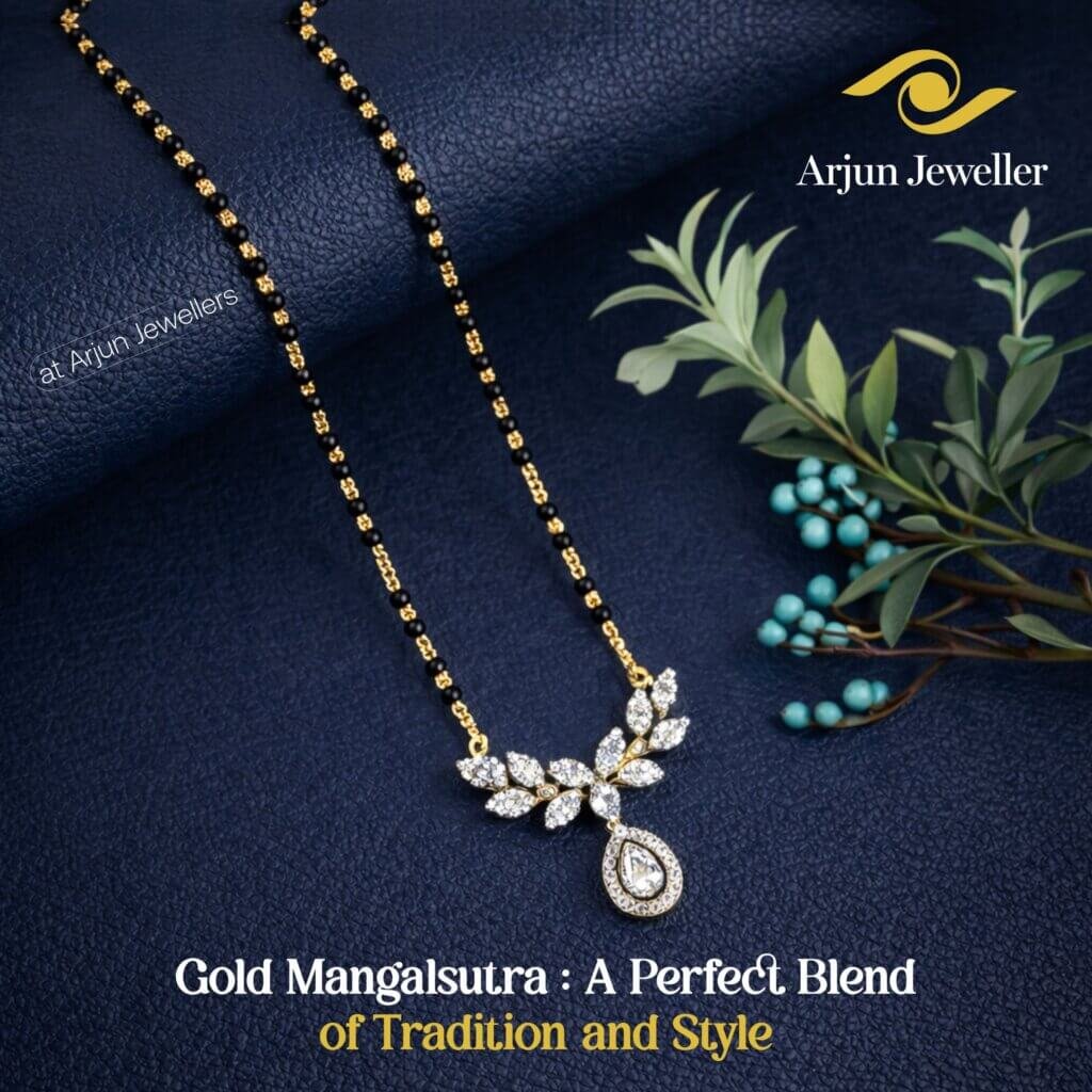 Gold Managalsutra design arjun jewellers