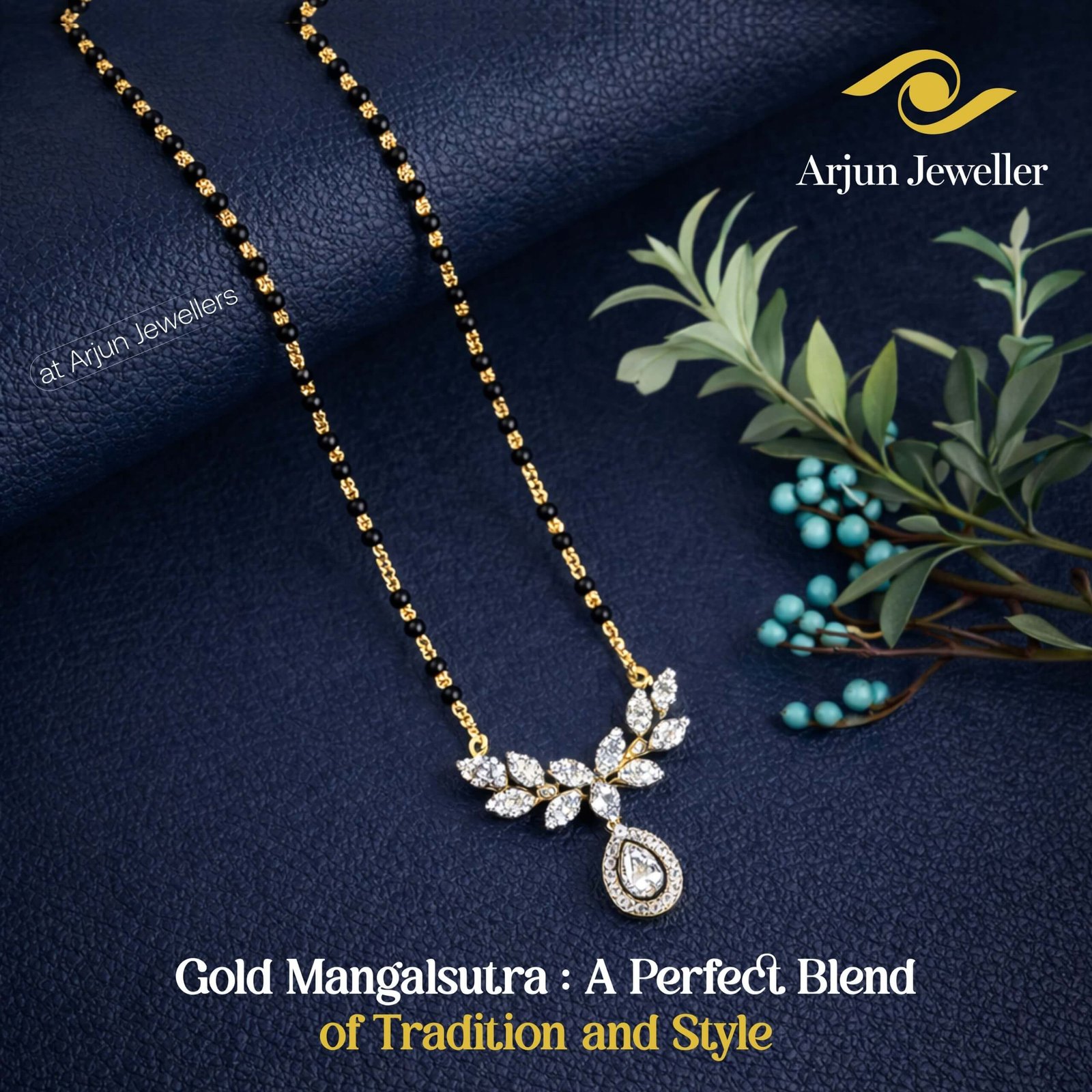 Gold Managalsutra design arjun jewellers