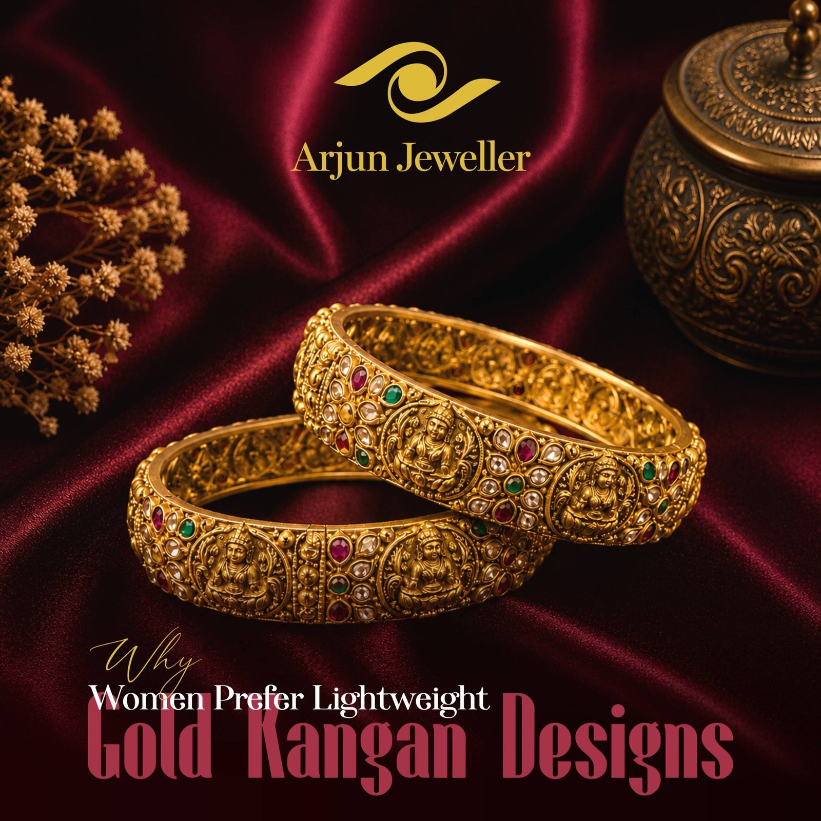 gold kangan design