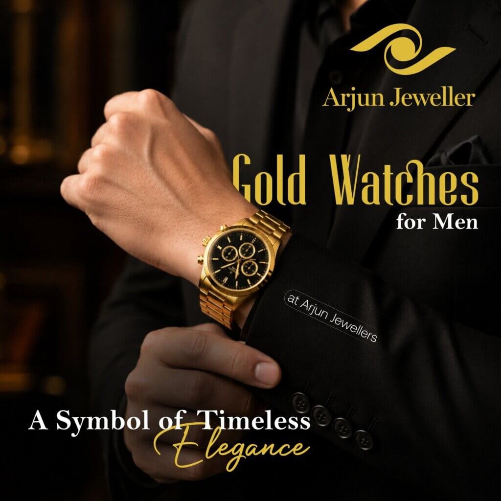gold men watches