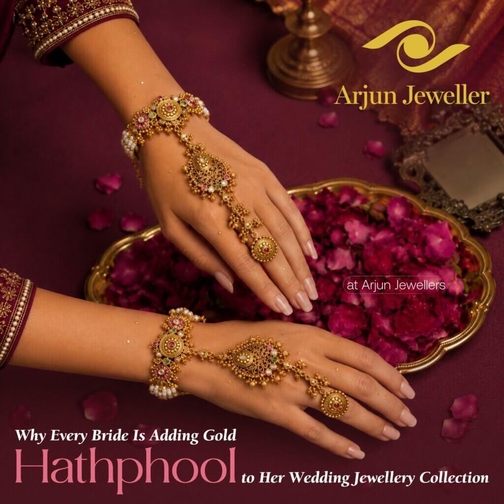gold hathphool jewellery