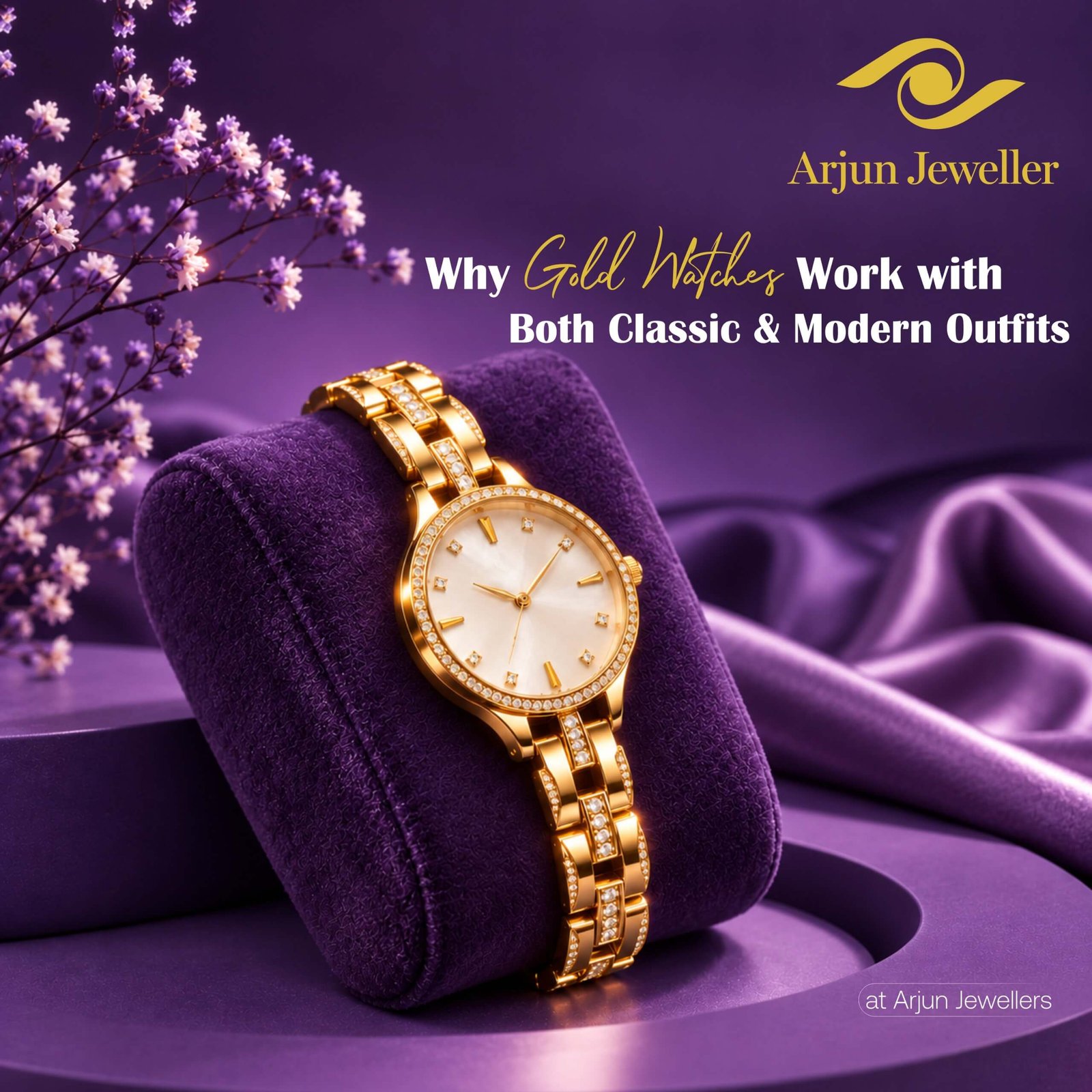 gold watche for women