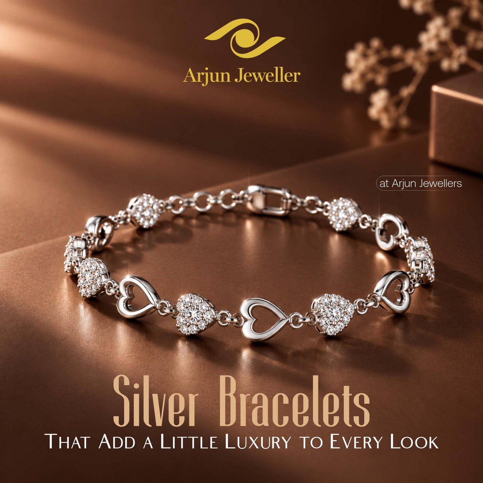 seelver bracelets for women