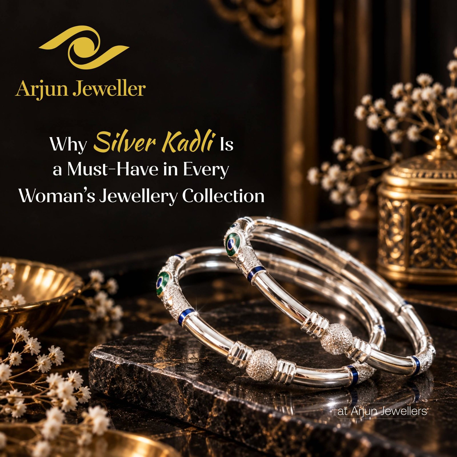 Why Silver Kadli Is a Must Have in Every Womans Jewellery Collection