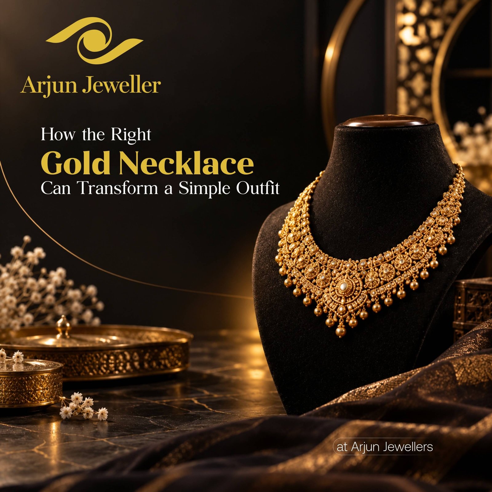 gold necklace for women